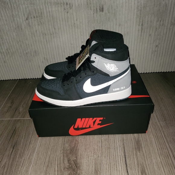 Air Jordan 1 High Element Gore-Tex Black Grey Mens 8.5 main image 6